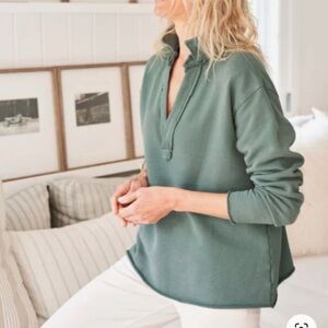 Frank & Eileen Patrick Popever Henley in Sage